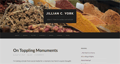 Desktop Screenshot of jilliancyork.com